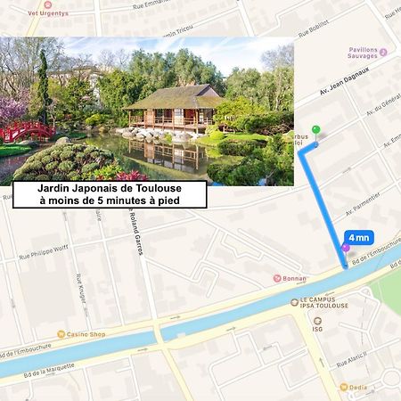 Le Saint Eloi - Studio Avec Parking Toulouse Centre 아파트 외부 사진